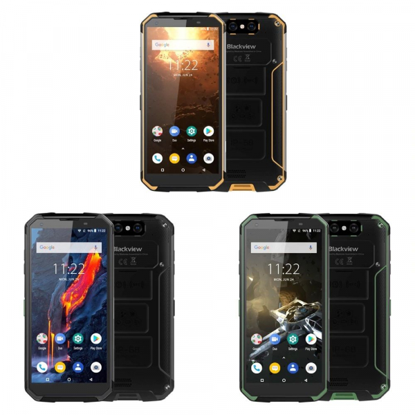 Telefon mobil Blackview BV9500 Plus, Android 9.0, 4GB RAM, 64GB ROM, 5.7inch, MediaTek Helio-P70 OctaCore, 10000mAh, Waterproof, Dual SIM