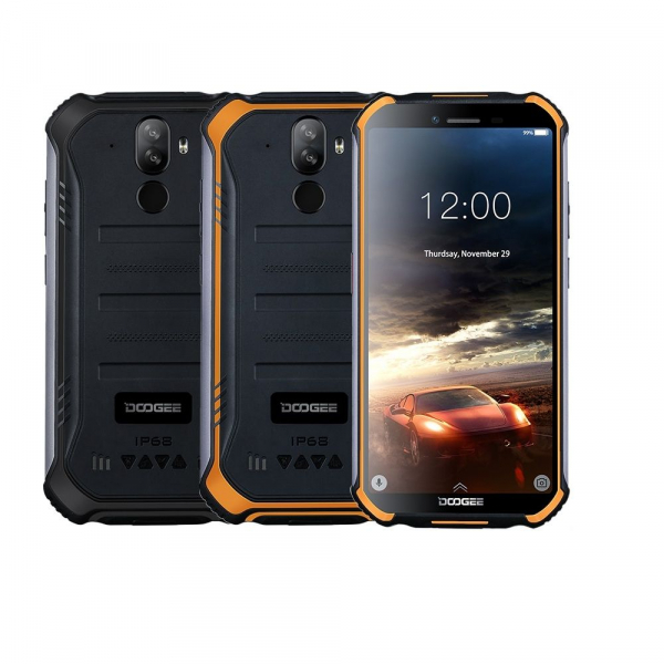 Telefon mobil Doogee S40, 4G, 5.5inch, 4650mAh, MT6739 QuadCore, 2GB RAM, 16GB ROM, Android 9.0, Waterproof, Dual SIM