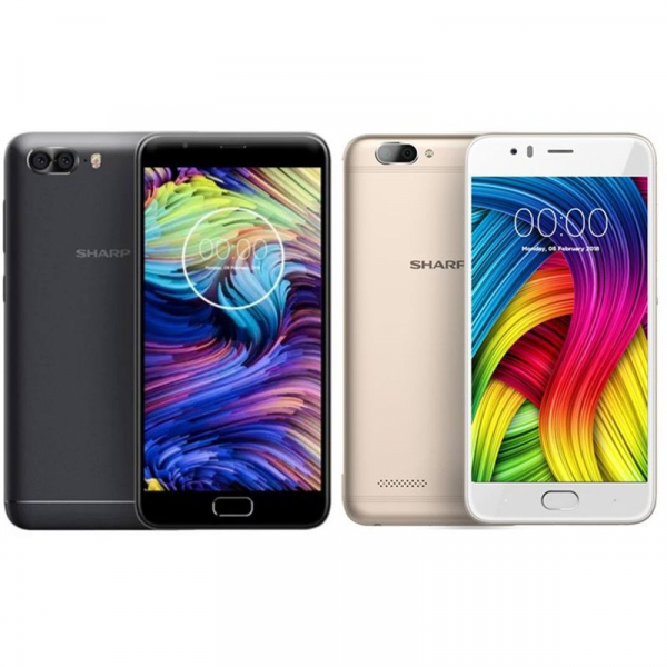 Telefon mobil Sharp R1S 4G, Android 7, 3GB RAM 32GB ROM, 5.5 inch, Octa Core MT6750, Amprenta, DualSIM