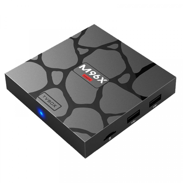 TV BOX M96X Mini 4K, KODI 18, Amlogic S905X Quad Core, 2GB RAM 16GB ROM, Android 6, WIFI dual band, DLNA, Miracast