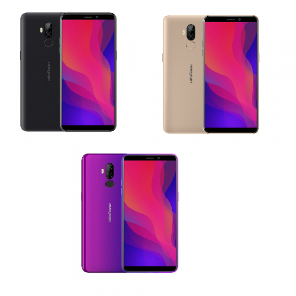 Telefon mobil Ulefone P6000 Plus Android 9.0 3GB RAM 32GB ROM 6.0 Inch 18:9 HD+ MT6739 OuadCore 6350mAh Face ID