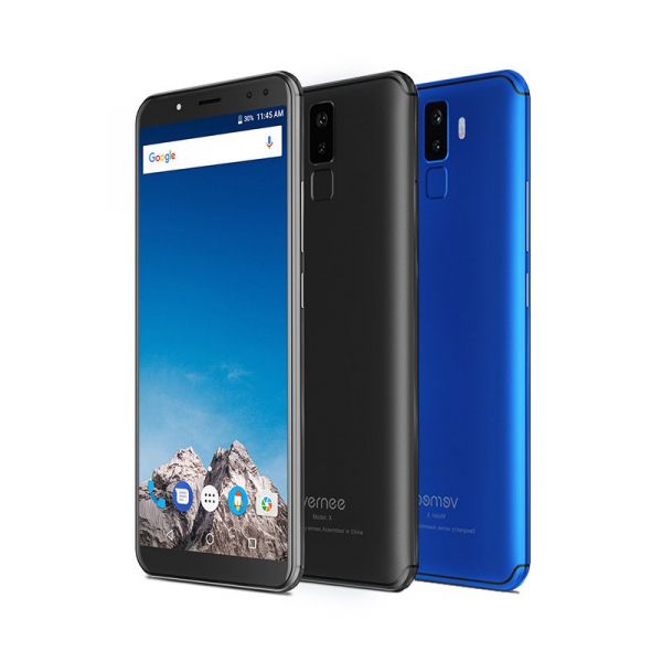 Telefon mobil Vernee X 4G, Ecran curbat 6.0 inch, Face ID, Amprenta, Android 7.1, Octa Core, 4GB RAM 64GB ROM