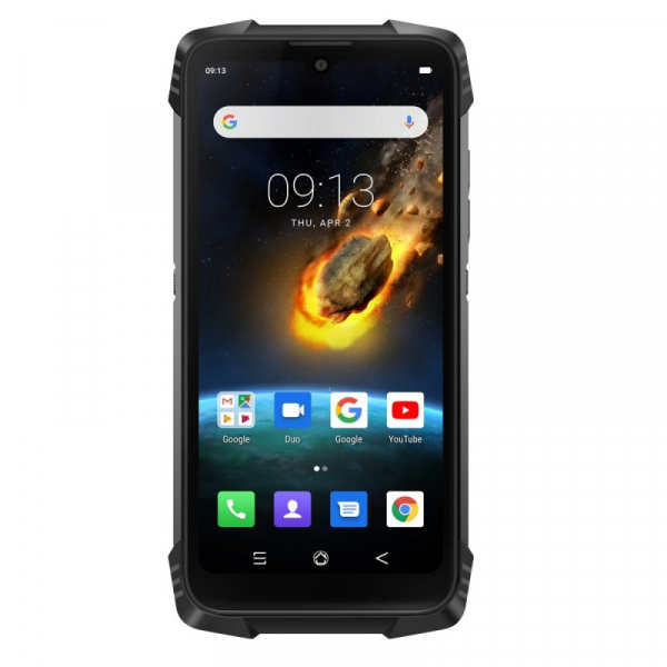 Telefon mobil Blackview BV6900, 4G, IPS 5.84 , 4GB RAM, 64GB RAM, Android 9.0, Helio P25 OctaCore, 5580mAh, Dual SIM, Negru, Resigilat
