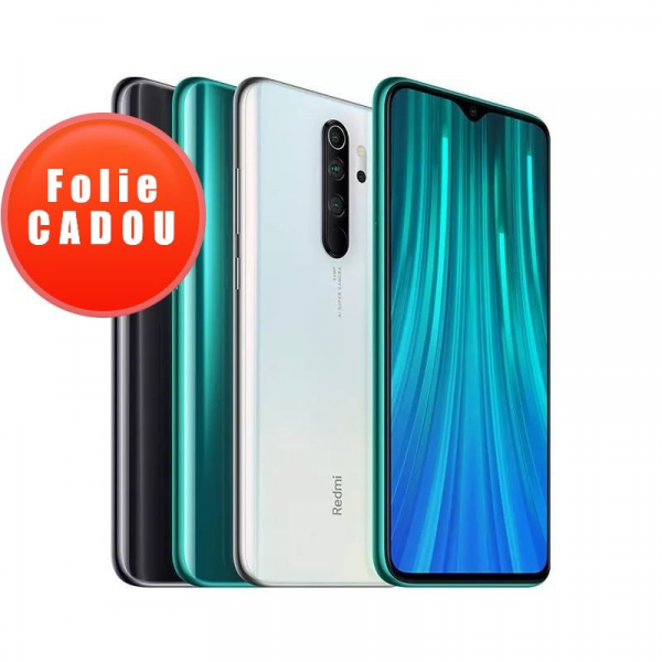 Telefon mobil Xiaomi Redmi Note 8 Pro, 6.53 inch, Helio G90T, 6GB RAM, 128GB ROM, Android 9.0 cu MIUI V10, Octa-Core, 4500mAh, EU